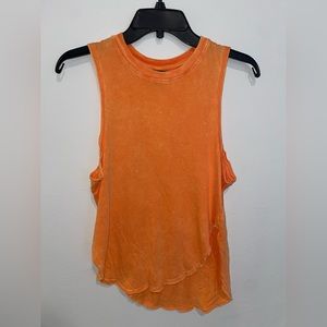 Orange tank top